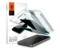 SPIGEN Glas.tr 'ez fit' 2-pack do iPhone 15 privacy AGL06905 - 1178820 - zdjęcie 1